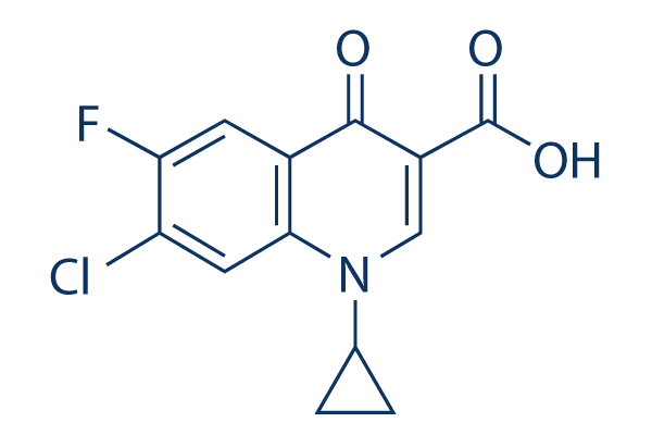 Fluoroquinolonic Acid化学構造